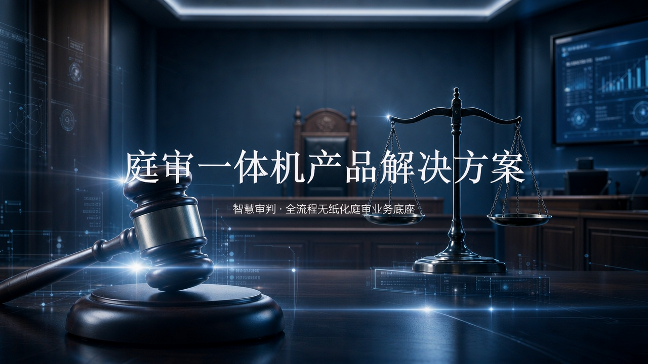 庭审一体机产品解决方案